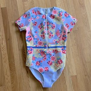 NWT Johnny Was Japer Neoprene One Piece Swimsuit XL